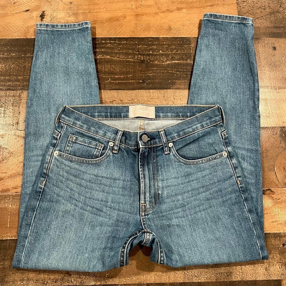Everlane High Rise Skinny Ankle Jeans - Picture 4 of 7